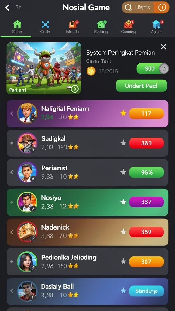 Gameplay seru dengan berbagai level yang menantang.