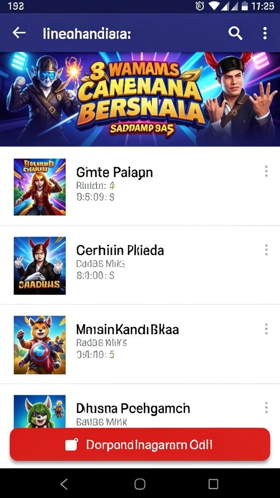 Fitur interaktif yang membuat permainan semakin seru.