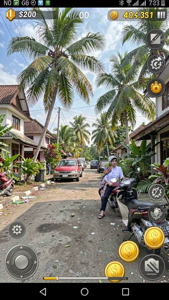 Kompetisi seru dengan teman-teman secara online.