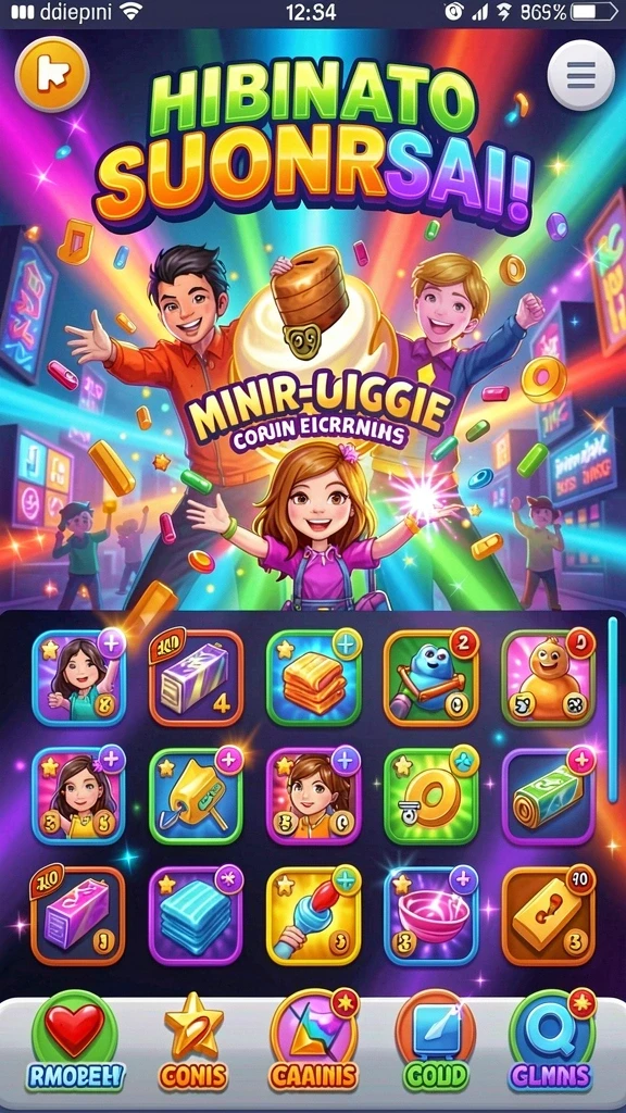Level menantang yang memacu adrenalin.