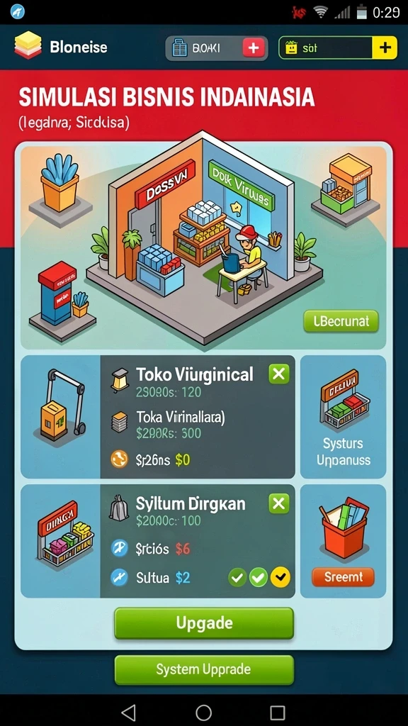 Fitur misi yang beragam dan menantang.