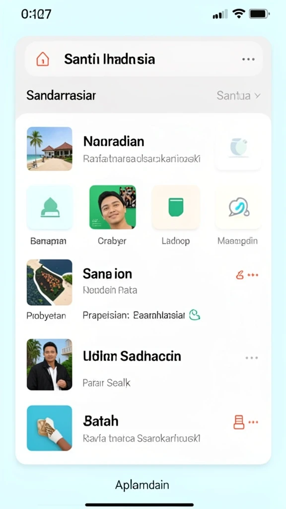 Karakter-karakter unik dalam DEWI5000.