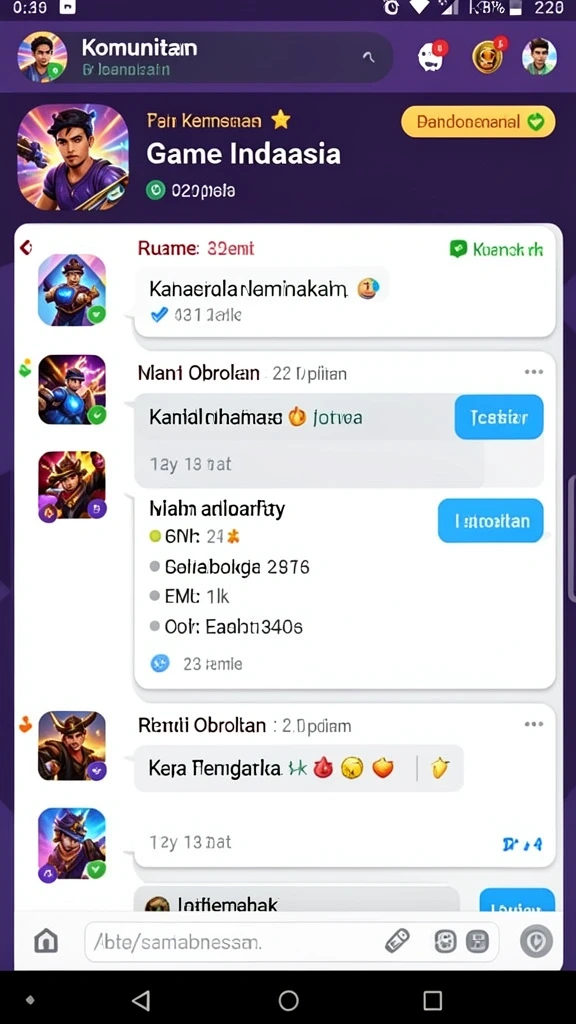Gameplay seru dengan berbagai tantangan menarik.