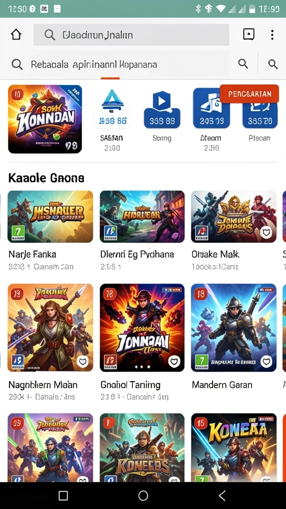 Tampilan utama GUATOGEL yang menarik dan mudah digunakan.