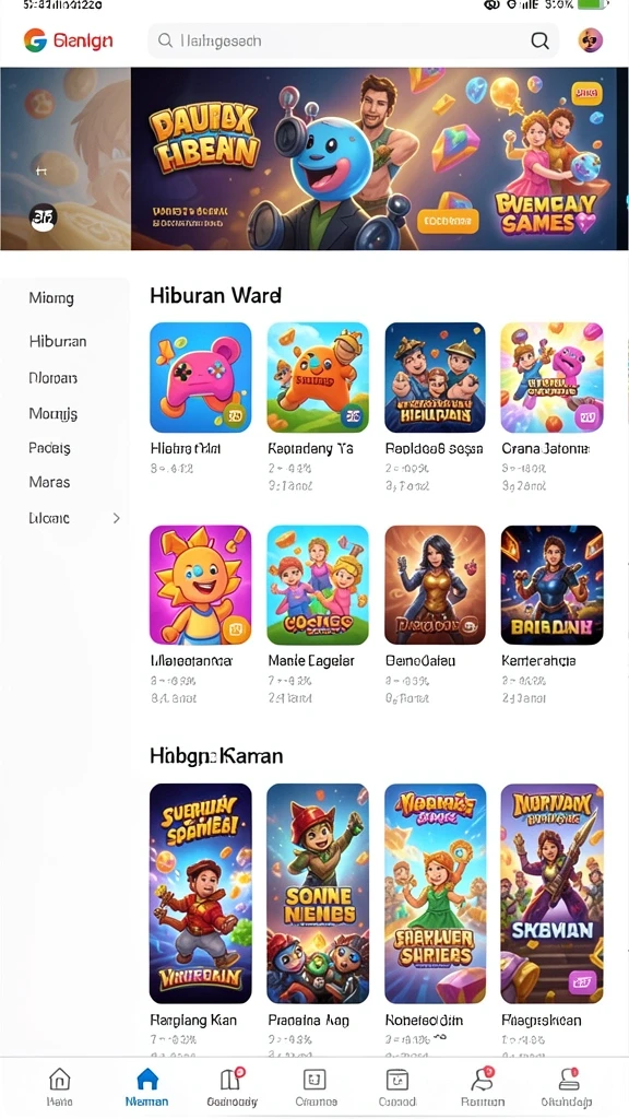 Tangkapan layar menunjukkan mode multiplayer yang mendebarkan.
