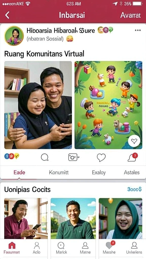 Tampilan antarmuka pengguna yang menarik dan intuitif.