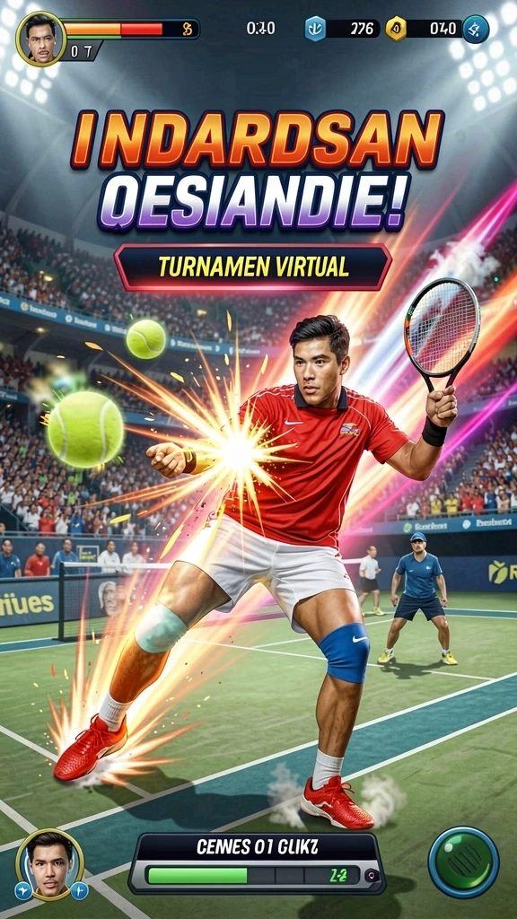 Tampilan awal game HW777 yang menarik.