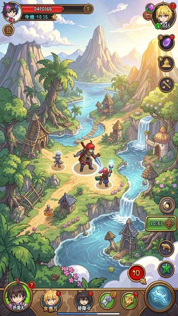 Tampilan antarmuka IDAGAME yang intuitif.