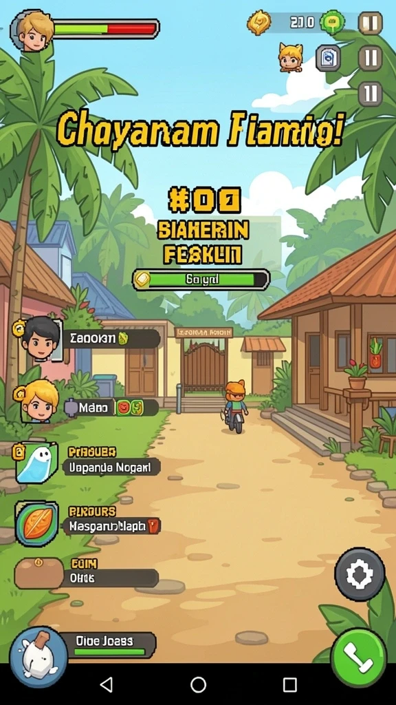 Tampilan grafik yang memikat dan interaktif.