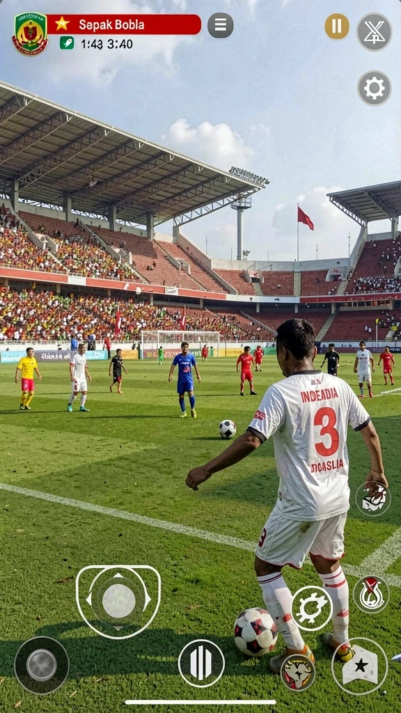 Screenshot menampilkan berbagai tantangan dalam permainan.