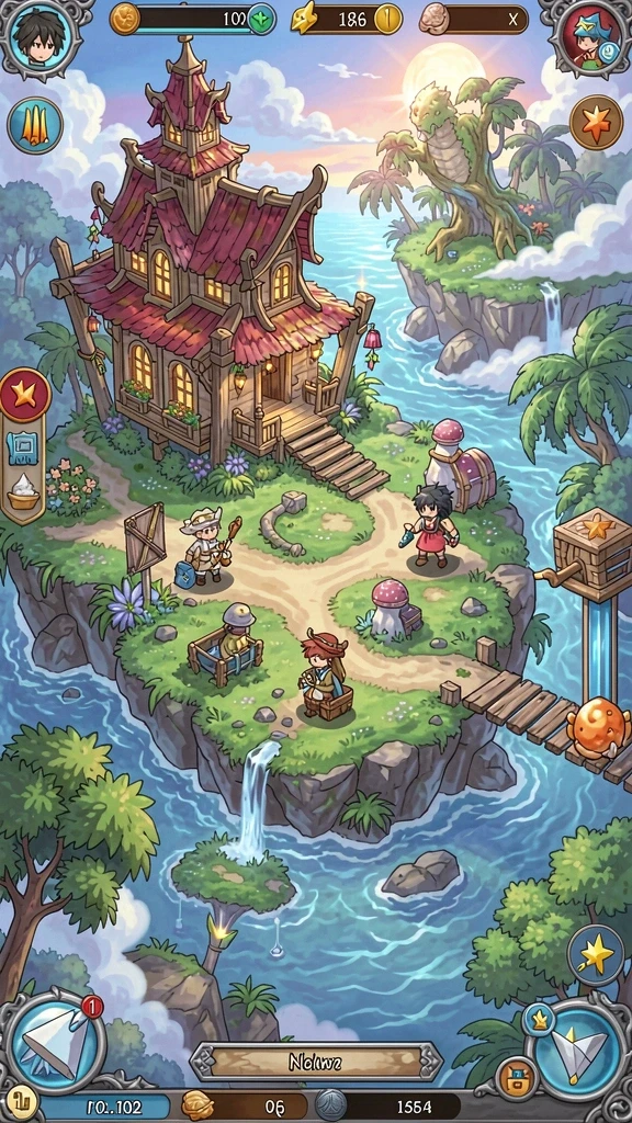 Tangkapan layar dari menu utama <strong>IDRGAME</strong> yang menarik.