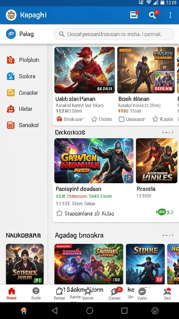 Tampilan antarmuka yang menarik dan mudah digunakan.
