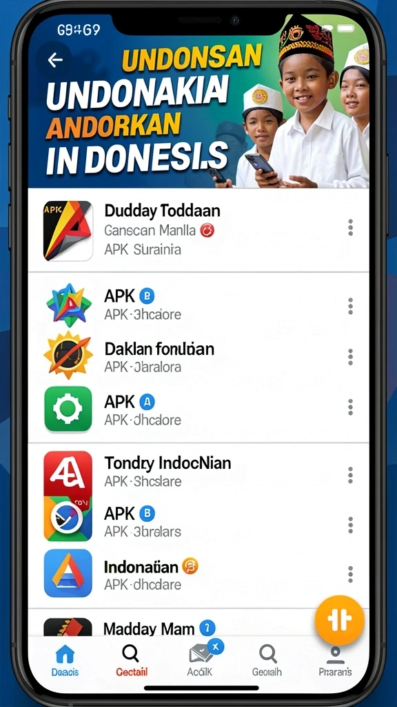 Tampilan utama game dengan grafis yang memukau.