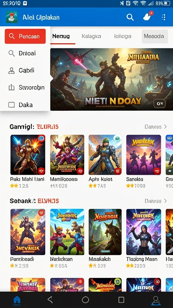 Tampilan antarmuka yang intuitif dan mudah digunakan.