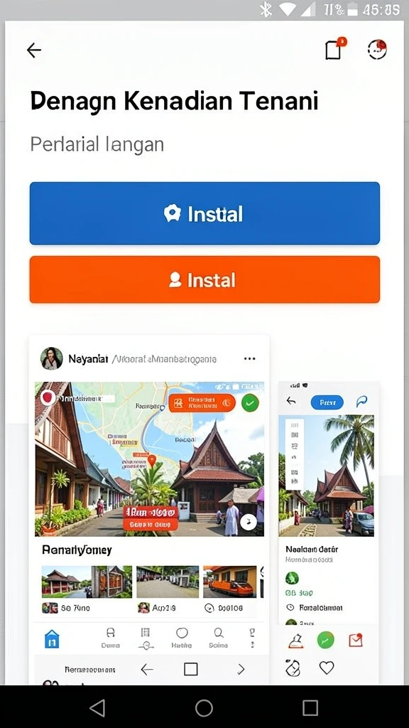Screenshot menampilkan tampilan antarmuka yang menarik.