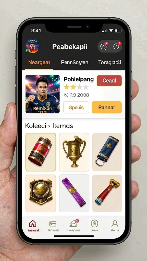 Fitur interaksi sosial yang mengasyikkan.