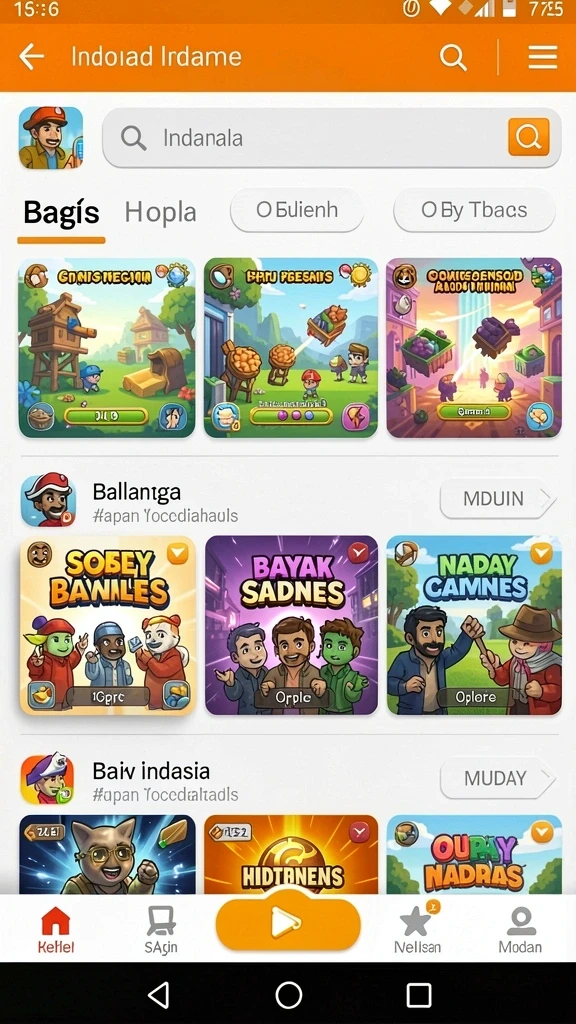 Beragam pilihan permainan untuk semua kalangan.