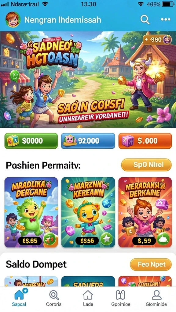 Berbagai pilihan permainan untuk semua jenis pemain.