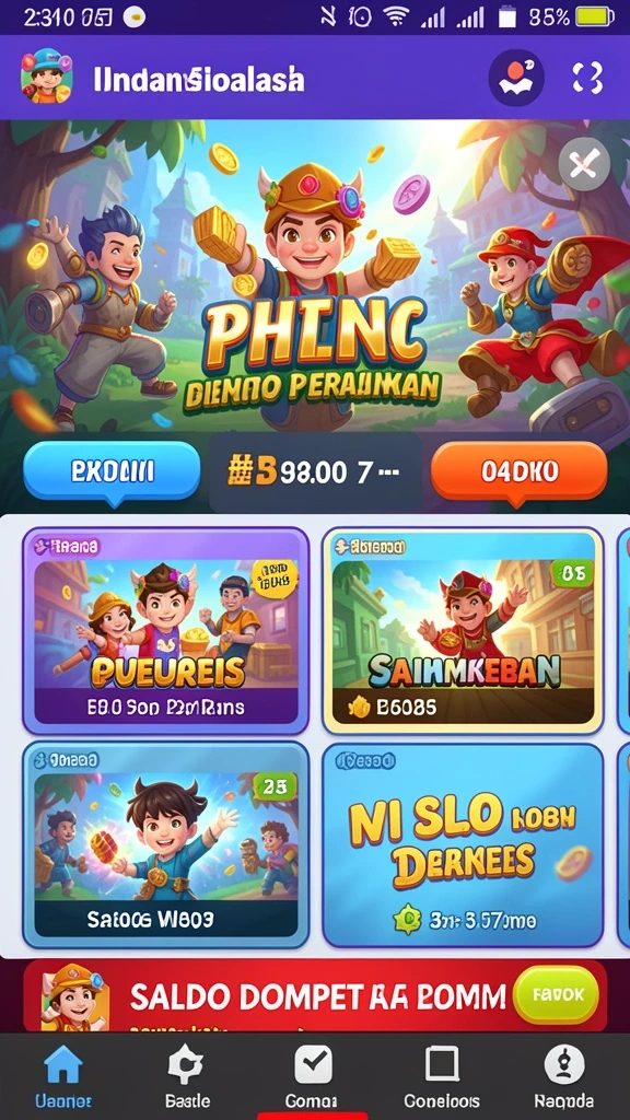 Karakter-k karakter unik siap untuk dijelajahi dalam permainan.