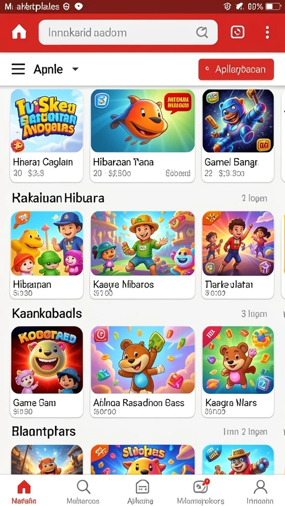 Tampilan permainan slot yang menarik dan mudah dimainkan.