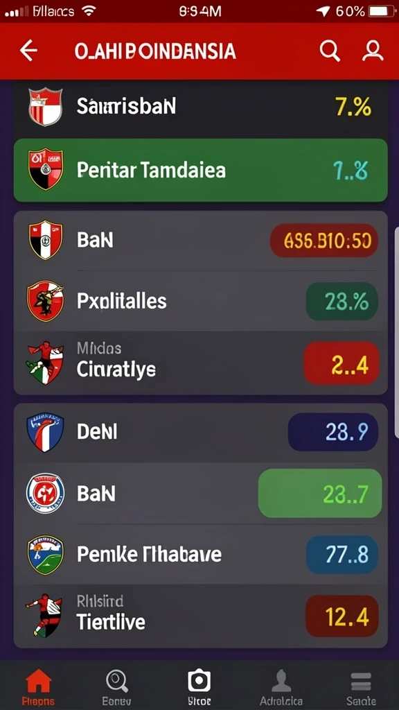 Fitur chat in-game untuk berinteraksi dengan pemain lain.