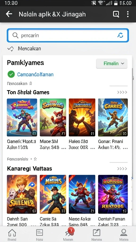 Screenshoot bonus harian yang menarik untuk pemain.