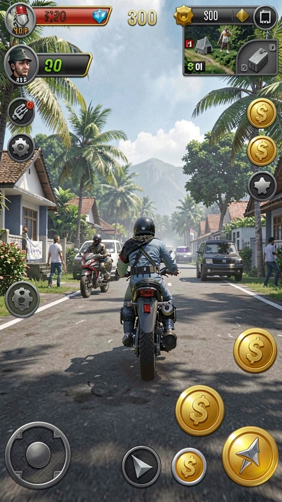 Beragam karakter unik untuk dipilih.