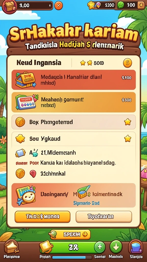 Tampilan awal yang memukau dan menawan.