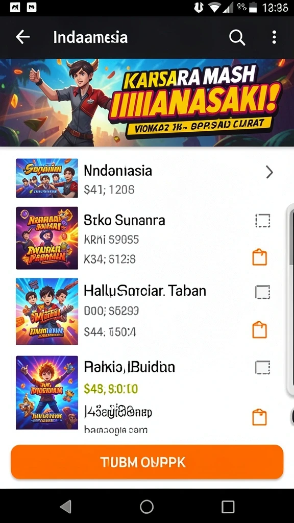 Tampilan antarmuka yang menarik dan mudah digunakan.