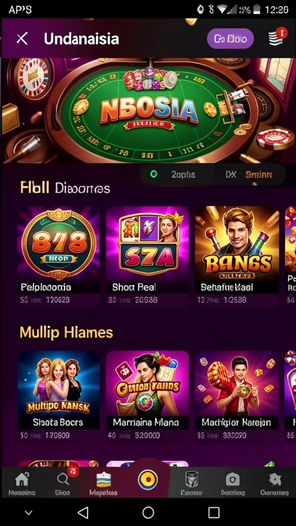 Beragam tema permainan slot yang menghibur.