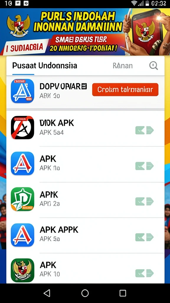 Tampilan antarmuka yang menarik dan mudah digunakan.