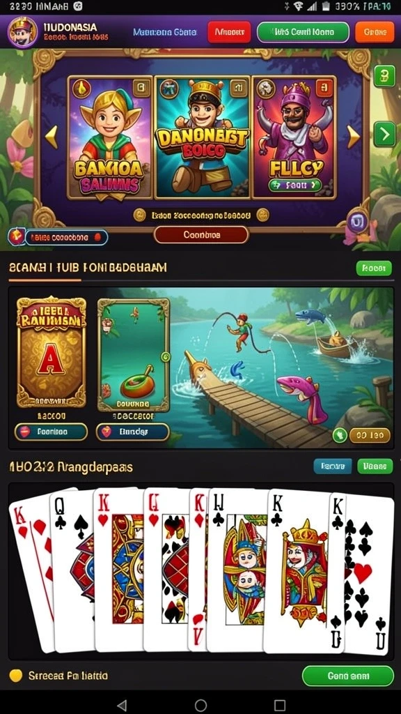 Mode permainan yang variatif dan menyenangkan.