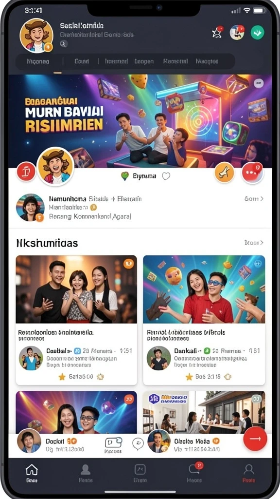 Tampilan antarmuka yang menarik dan intuitif.