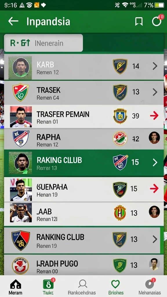 Tampilan antarmuka yang menarik dan mudah dinavigasi.