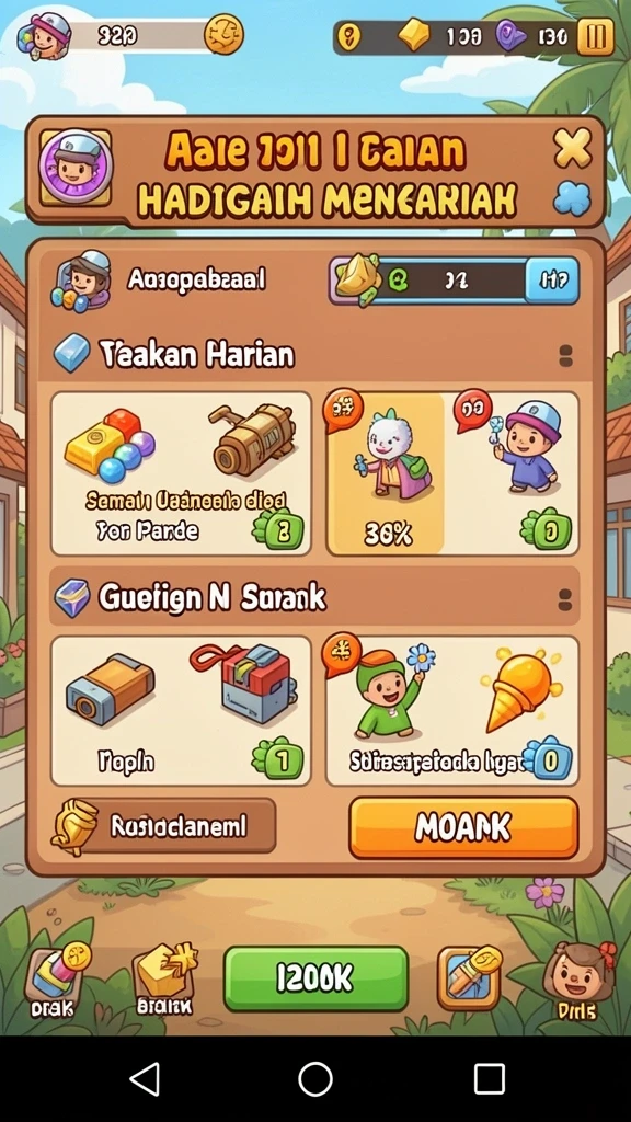 Menampilkan suasana grafis yang menakjubkan dalam game.