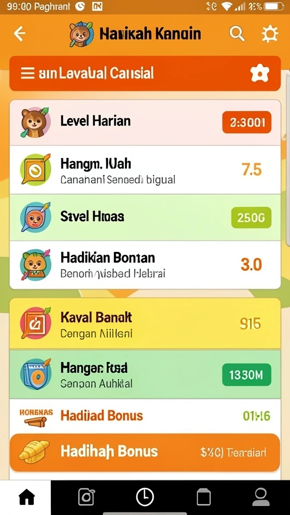 Tampilan antarmuka yang menarik dan mudah digunakan.